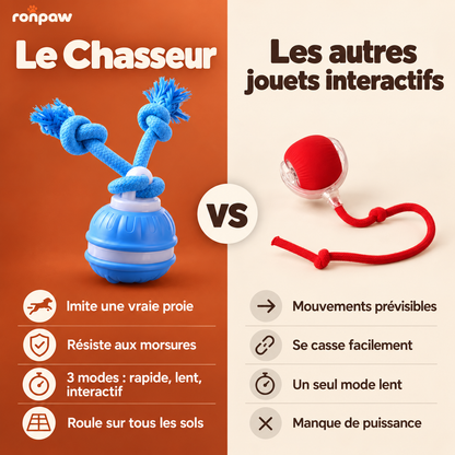Le Chasseur RonPaw · le jouet qui bouge tout seul